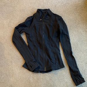 Black lululemon zip up